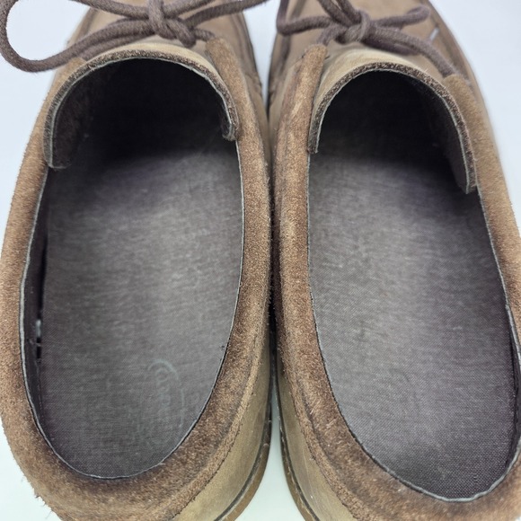 Chaco Pineland Moc SZ 9 Brown Nubuck Loafer Deck Shoes Women's - Picture 7 of 9